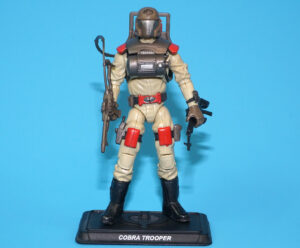 2008 GI JOE COBRA TROOPER v10 100% COMPLETE C9 DESERT ASSAULT SQUAD HASBRO 25TH ANNIVERSARY
