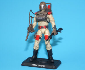 2008 GI JOE COBRA TROOPER v10 100% COMPLETE C9 DESERT ASSAULT SQUAD HASBRO 25TH ANNIVERSARY