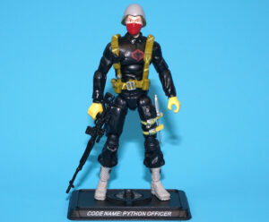 2008 GI JOE PYTHON PATROL OFFICER v2 100% COMPLETE C9+ HASBRO 25TH ANNIVERSARY