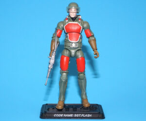 2008 GI JOE SGT. FLASH v2 100% COMPLETE C9+ HASBRO 25TH ANNIVERSARY