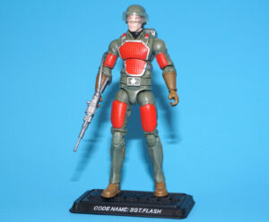 2008 GI JOE SGT. FLASH v2 100% COMPLETE C9+ HASBRO 25TH ANNIVERSARY