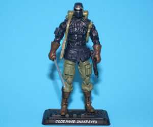2008 GI JOE SNAKE EYES v35 ARCTIC 100% COMPLETE C9+ HASBRO 25TH ANNIVERSARY