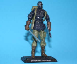 2008 GI JOE SNAKE EYES v35 ARCTIC 100% COMPLETE C9+ HASBRO 25TH ANNIVERSARY