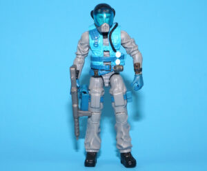 2009 GI JOE LAMPREY v5 NEAR COMPLETE C9 DEFENSE OF COBRA ISLAND HASBRO 25TH ANNIVERSARY READ