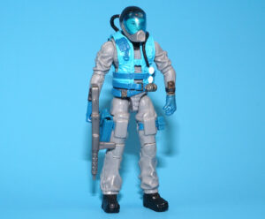 2009 GI JOE LAMPREY v5 NEAR COMPLETE C9 DEFENSE OF COBRA ISLAND HASBRO 25TH ANNIVERSARY READ