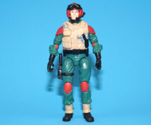 2009 GI JOE LIFT-TICKET v2 GHOST HAWK PILOT 100% COMPLETE HASBRO 25TH ANNIVERSARY READ