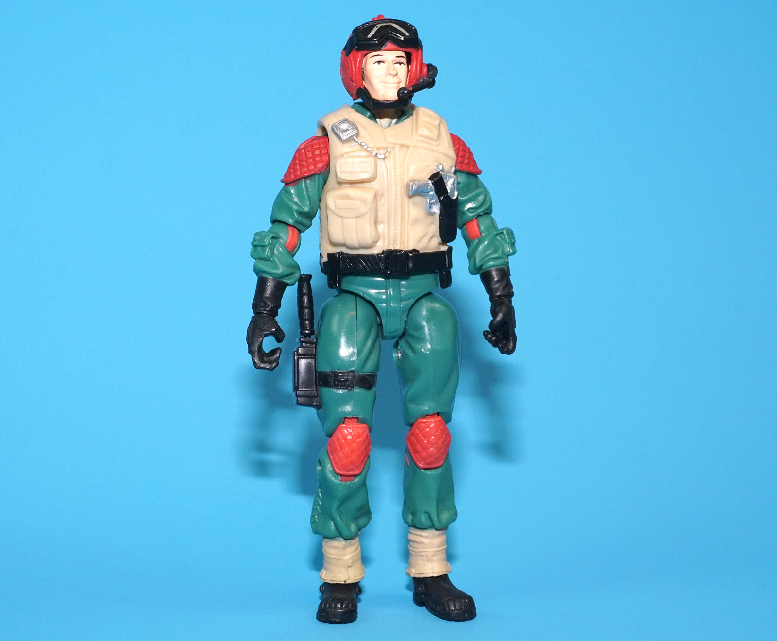 2009 GI JOE LIFT-TICKET v2 GHOST HAWK PILOT 100% COMPLETE HASBRO 25TH ANNIVERSARY READ - Image 2