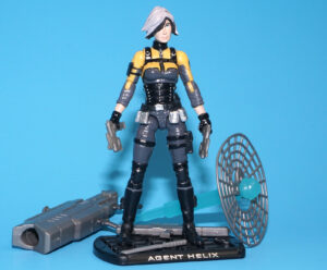 2009 GI JOE ROC AGENT HELIX v1 COVERT OPERATIONS 100% COMPLETE HASBRO