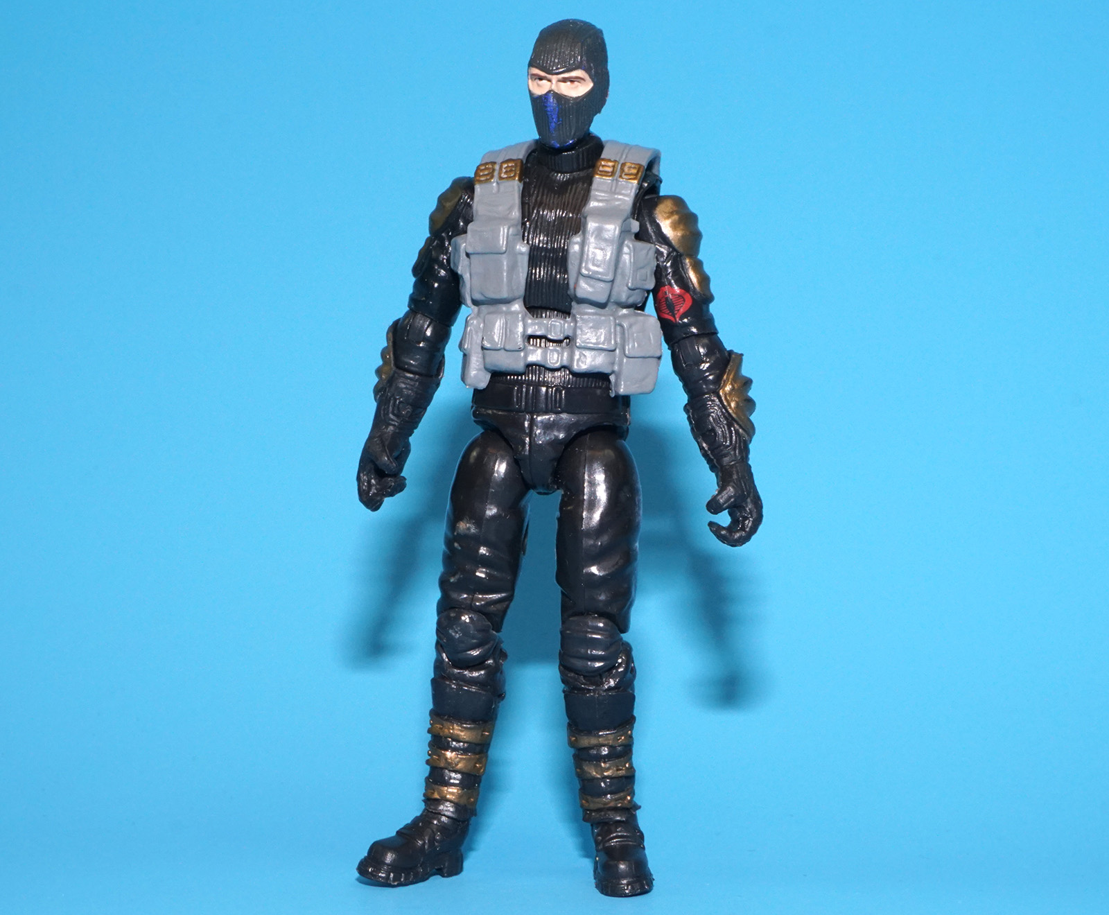 2009 GI JOE ROC AERO-VIPER v2 CRIMSON HYDRA PILOT C8+ HASBRO - Image 2