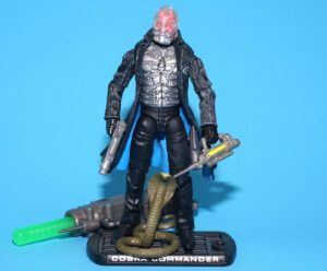 2009 GI JOE ROC COBRA COMMANDER v43 100% COMPLETE C9+ HASBRO