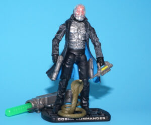 2009 GI JOE ROC COBRA COMMANDER v43 100% COMPLETE C9+ HASBRO