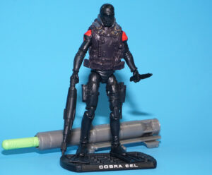 2009 GI JOE ROC COBRA EEL v5 100% COMPLETE C9+ HASBRO