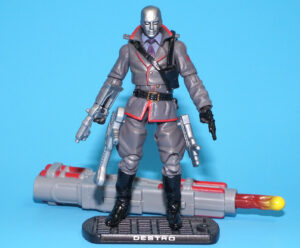 2009 GI JOE ROC DESTRO v23 WEAPONS SUPPLIER 100% COMPLETE C9+ HASBRO