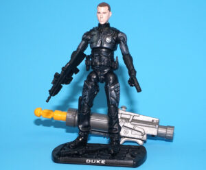 2009 GI JOE ROC CONRAD DUKE HAUSER v34 REACTIVE IMPACT ARMOR 100% COMPLETE C9+ HASBRO