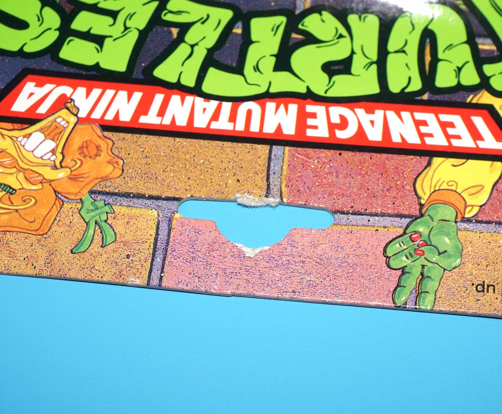 TMNT TEENAGE MUTANT NINJA TURTLES ROCK 'N ROLL MONDO GECKO MOC MOSC SEALED US CARD 1992 PLAYMATES - Image 5