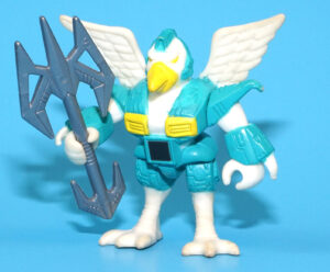 BATTLE BEASTS SERIES 1 #04 COLONEL BIRD 100% COMPLETE & ORIGINAL 1986 HASBRO TAKARA