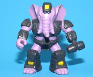 BATTLE BEASTS SERIES 1 #08 SLEDGEHAMMER ELEPHANT 100% COMPLETE & ORIGINAL 1986 HASBRO TAKARA