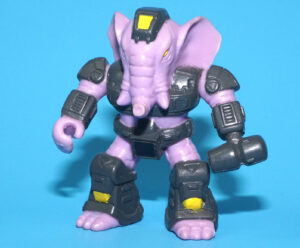 BATTLE BEASTS SERIES 1 #08 SLEDGEHAMMER ELEPHANT 100% COMPLETE & ORIGINAL 1986 HASBRO TAKARA