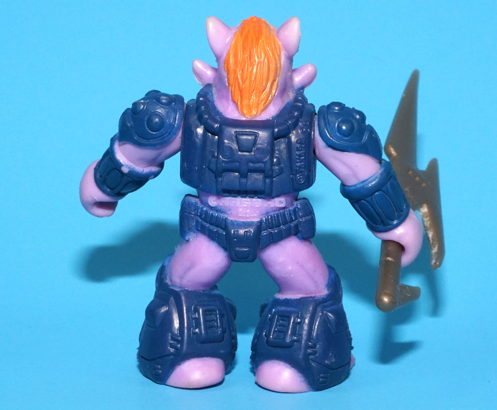 BATTLE BEASTS SERIES 1 #14 SWINEY BOAR 100% COMPLETE & ORIGINAL 1986 HASBRO TAKARA - Image 3