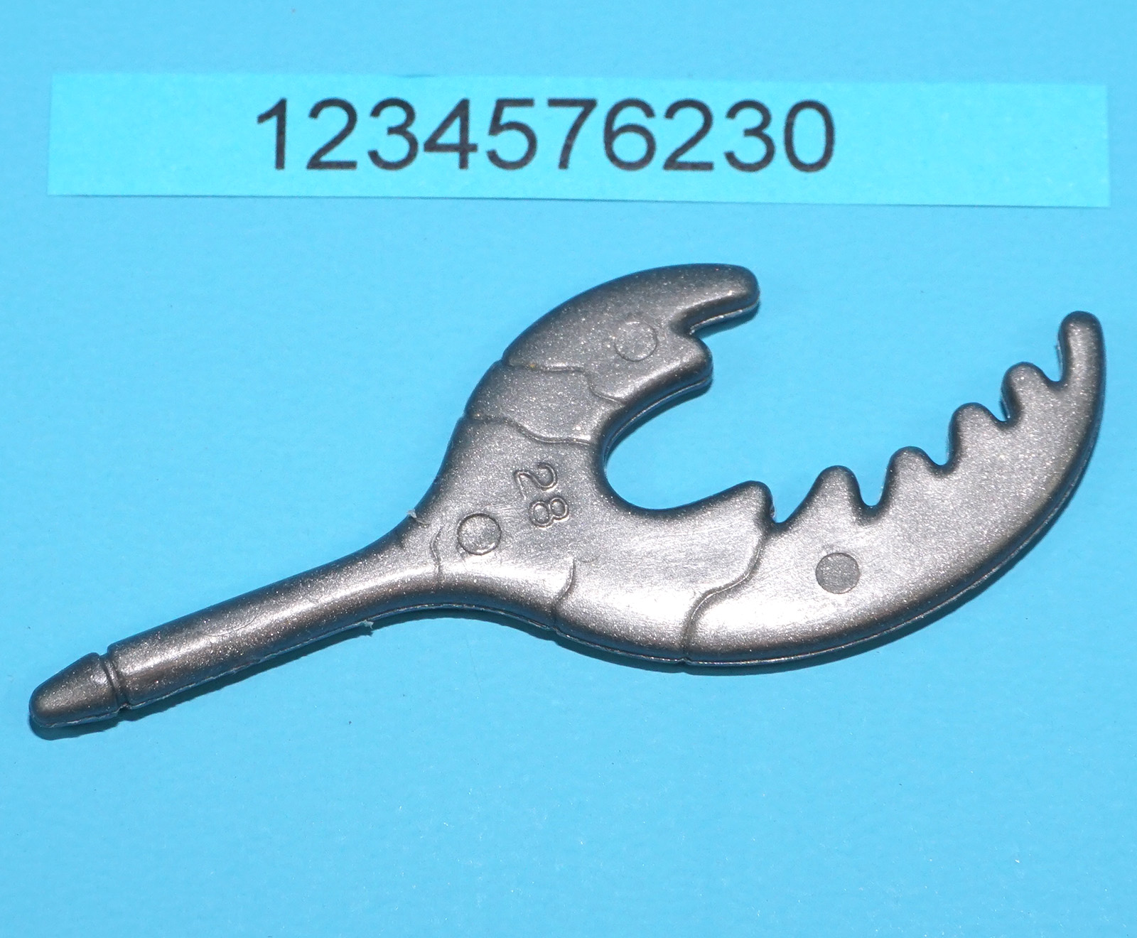 BATTLE BEASTS SERIES 1 #28 CRUSTY CRAB 100% COMPLETE & ORIGINAL 1980s HASBRO TAKARA - Image 5