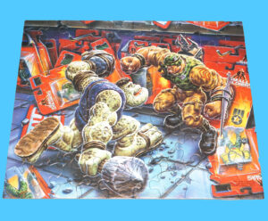 SMALL SOLDIERS 60 PIECE PUZZLE COMPLETE BOXED US BOX 1998 MILTON BRADLEY MB TOYS DREAMWORKS