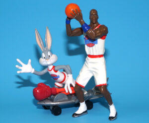 SPACE JAM MICHAEL JORDAN & BUGS BUNNY 100% COMPLETE 1996 PLAYMATES