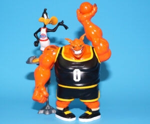 SPACE JAM DAFFY DUCK VS POUND 100% COMPLETE 1996 PLAYMATES