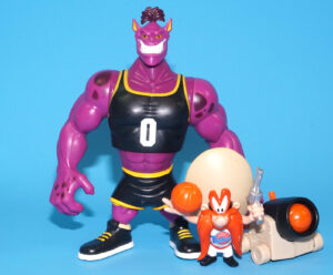 SPACE JAM YOSEMITE SAM & BUPKUS 100% COMPLETE 1996 PLAYMATES