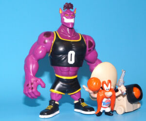 SPACE JAM YOSEMITE SAM & BUPKUS 100% COMPLETE 1996 PLAYMATES