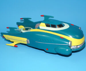 SPACE JAM MORON AIRSHIP VEHICLE & SCOUT POD 1996 PLAYMATES