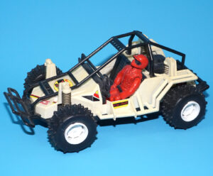 GI JOE KO WING DASH BUGGY & DRIVER 3.75″ ACTION FIGURE 1987 NEW RAY TOYS READ