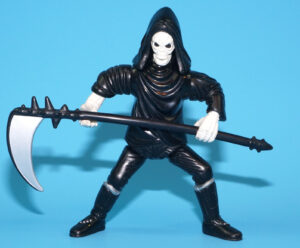 SABAN’S MASKED RIDER SLASHING SKULL REAPER 100% COMPLETE 1995 BANDAI