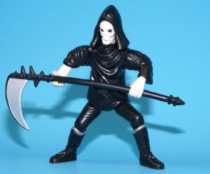 SABAN’S MASKED RIDER SLASHING SKULL REAPER 100% COMPLETE 1995 BANDAI