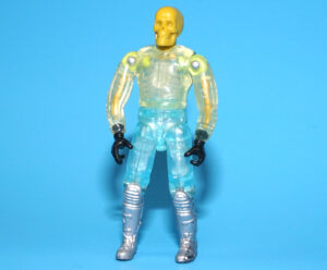 ROAD CHAMPS MXS SKELETON DIRT BIKE WICKED RIDER BIOHAZARD 3.5″ ACTION FIGURE 2000 JAKKS PACIFIC