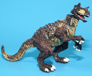 MEGA BLOKS PLASMA DINOSAURS RAPTILLION ALLOSAURUS 3D PUZZLE 2006 BOOTLEG KO