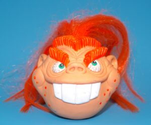 HAIRY HURLERS BUZZ HEAD 1992 CADACO MADBALLS WEIRD GROSS