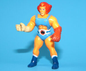 THUNDERCATS PVC MINI FIGURE LION-O 1985 KIDWORKS LJN TOYS