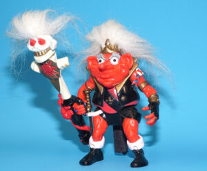 TROLL WARRIORS KING NOLAF 100% COMPLETE 1992 APPLAUSE TYCO