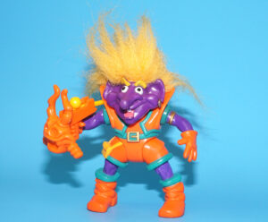 TROLL WARRIORS FANTA THE RASCAL 100% COMPLETE 1992 APPLAUSE TYCO