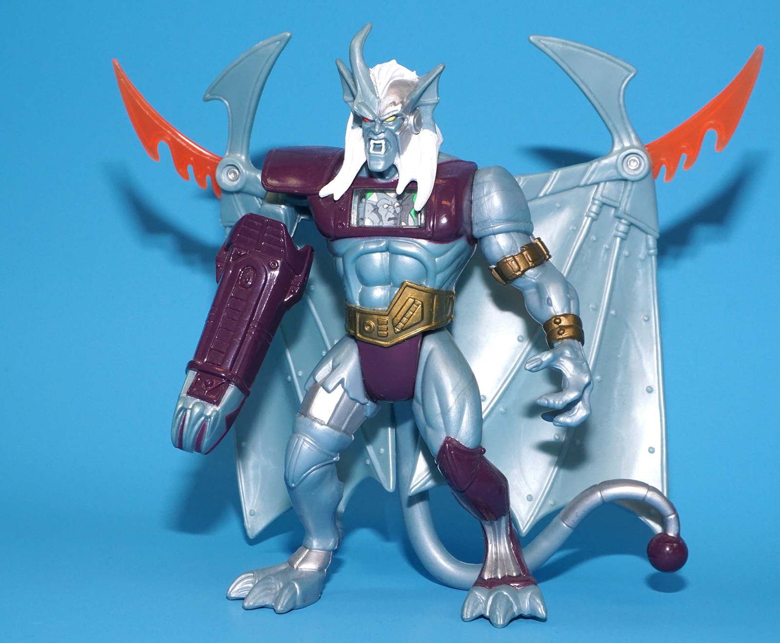 GARGOYLES HARD-WIRED COLDSTONE 100% COMPLETE 1996 KENNER - Image 2