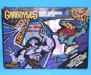 GARGOYLES ACTIVITY NIGHT DEFENDERS ADVENTURE BOX SET 100% COMPLETE 1995 BVTV