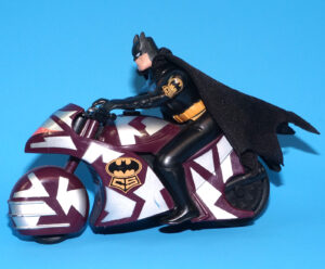 BATMAN ANIMATED SERIES BTAS CRIME SQUAD BATCYCLE 100% COMPLETE 1995 KENNER