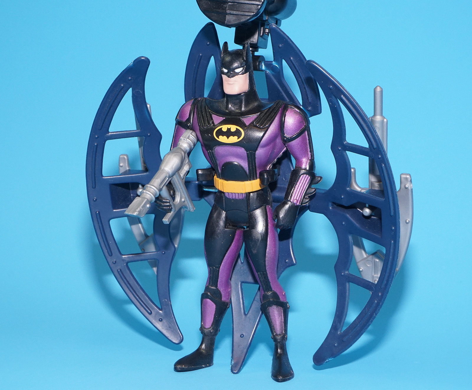 BATMAN ANIMATED SERIES BTAS RADAR SCOPE BATMAN 100% COMPLETE 1994 KENNER - Image 3