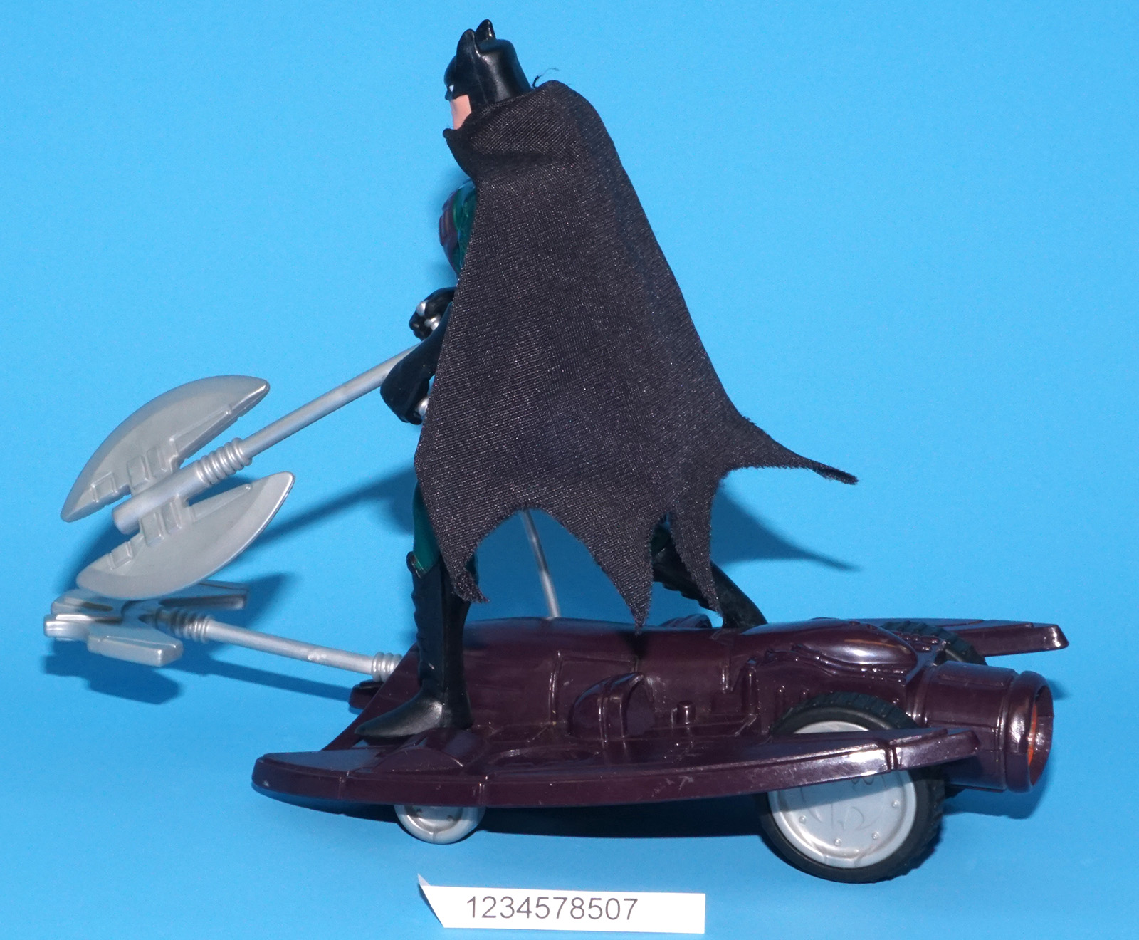 BATMAN ANIMATED SERIES BTAS DELUXE GROUND ASSAULT BATMAN 100% COMPLETE 1994 KENNER - Image 4