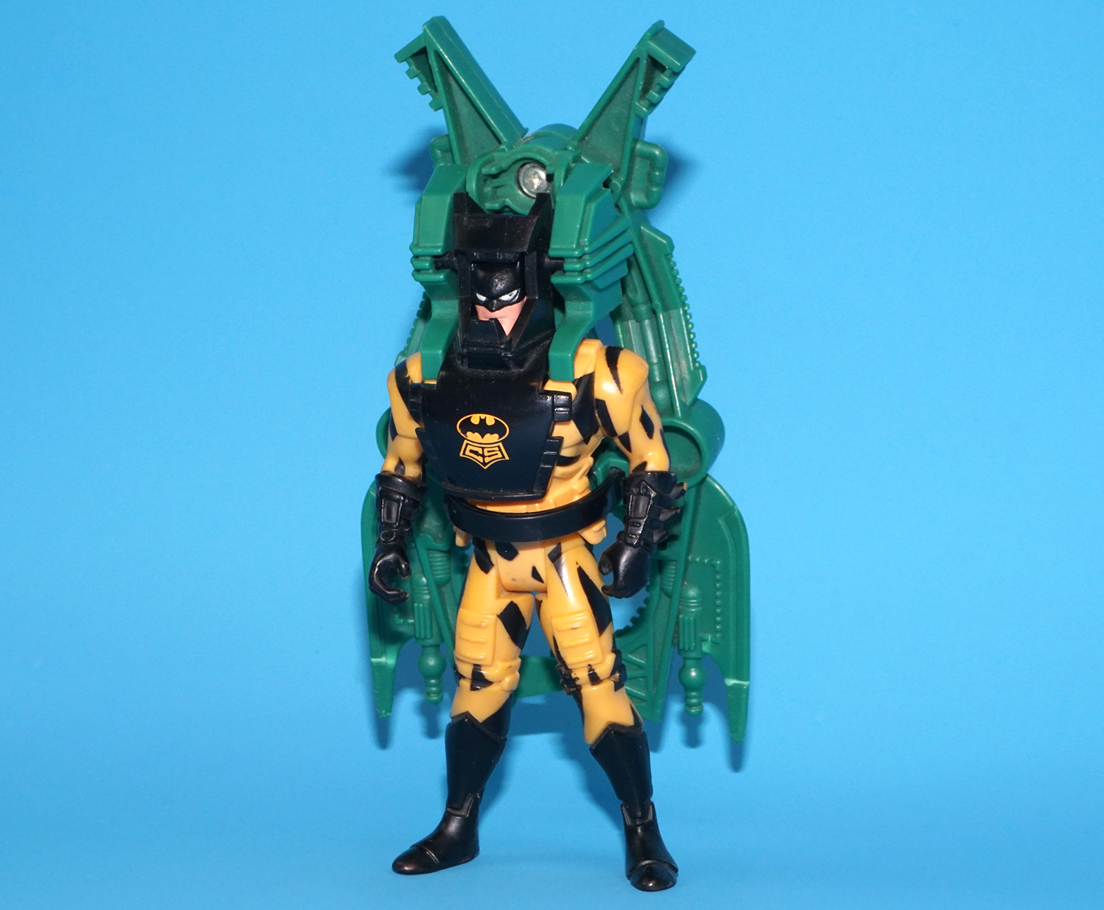 BATMAN ANIMATED SERIES BTAS CRIME SQUAD LAND STRIKE BATMAN 100% COMPLETE 1995 KENNER - Image 2