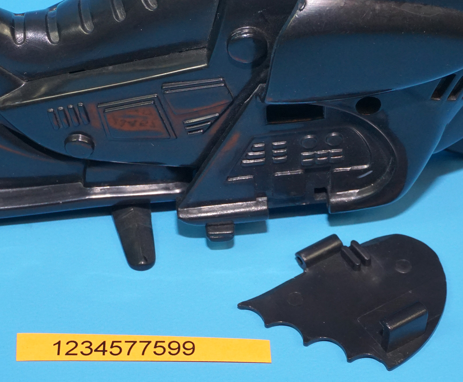 BATMAN THE MOVIE BATCYCLE MOTORCYCLE COMPLETE 1989 TOY BIZ READ - Image 4