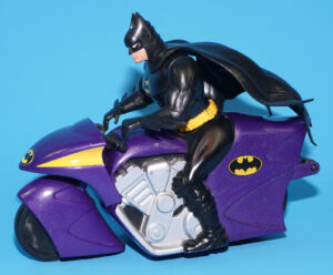 BATMAN LEGENDS BATCYCLE 100% COMPLETE 1995 KENNER