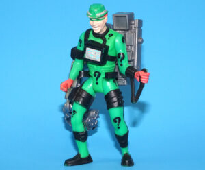 BATMAN FOREVER THE RIDDLER WITH BRAIN-DRAIN HELMET 100% COMPLETE 1995 KENNER