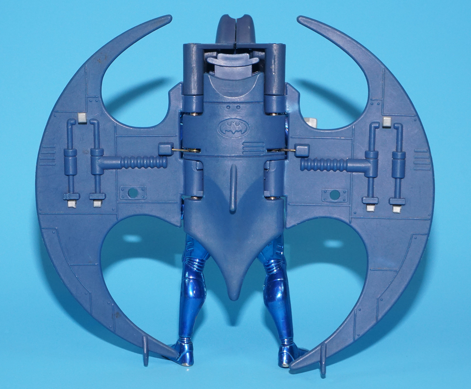 BATMAN LEGENDS DELUXE FLIGHTPACK BATMAN 100% COMPLETE 1995 KENNER - Image 3