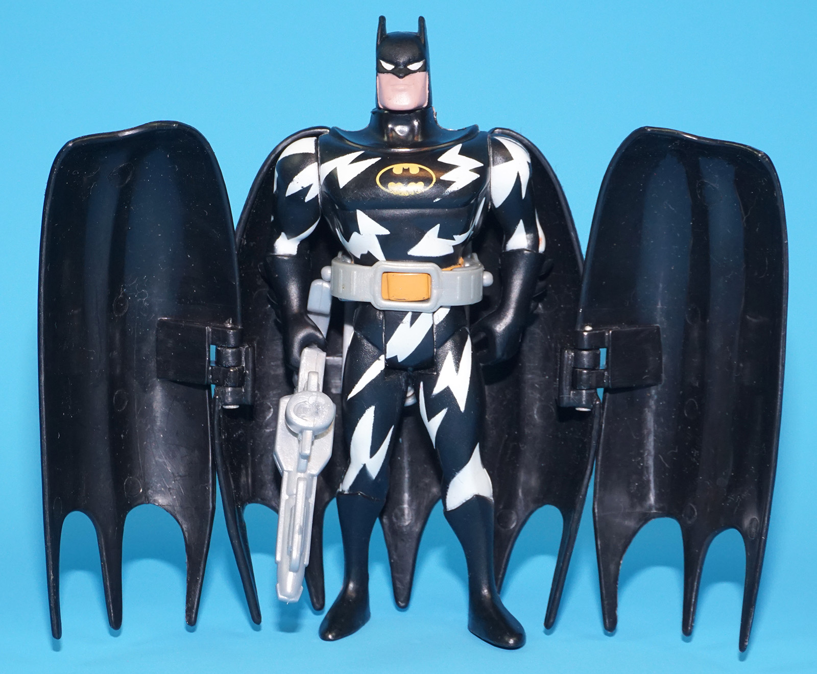 BATMAN ANIMATED SERIES BTAS LIGHTNING STRIKE BATMAN 100% COMPLETE 1993 KENNER - Image 2